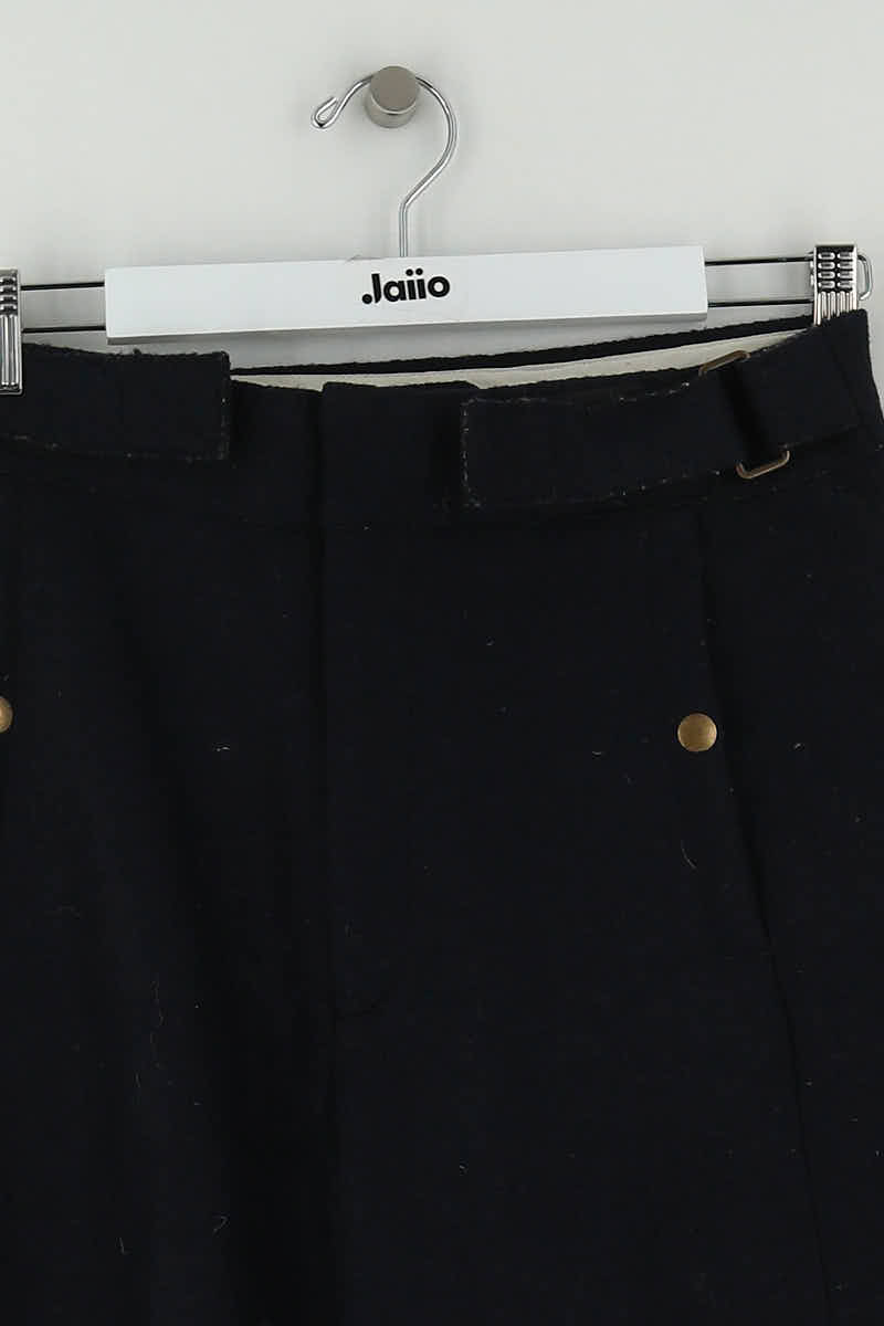 Pantalon Soeur Marine en Laine