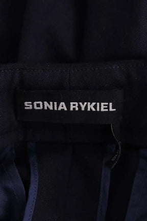 Pantalon Sonia Rykiel Marine en Laine