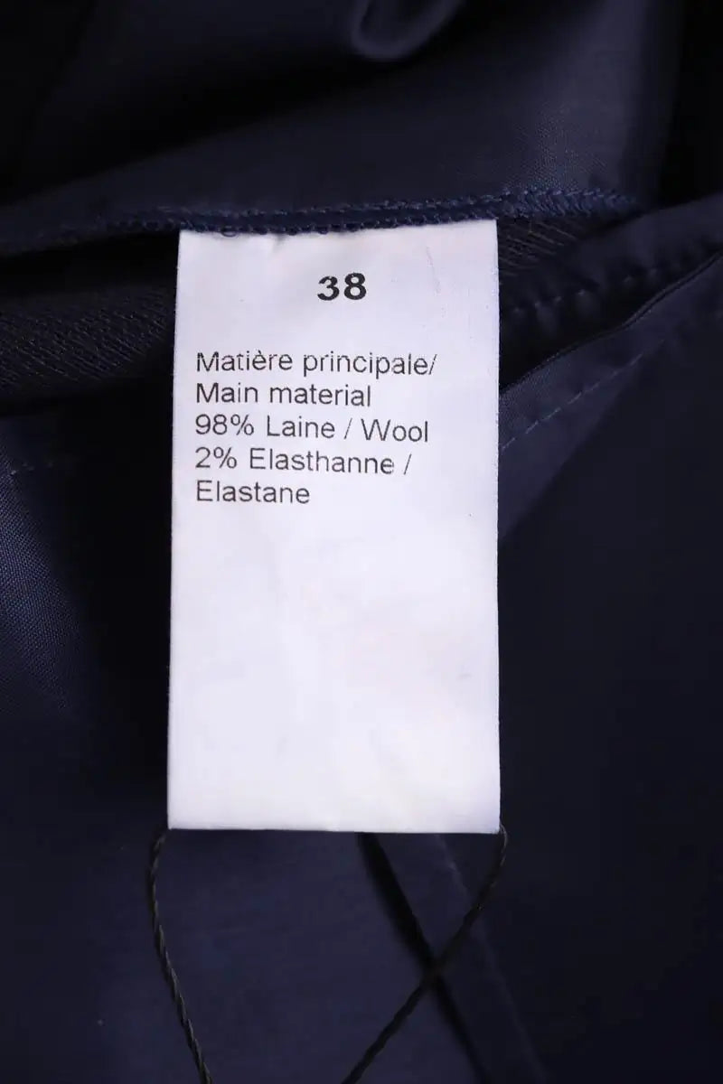 Pantalon Sonia Rykiel Marine en Laine