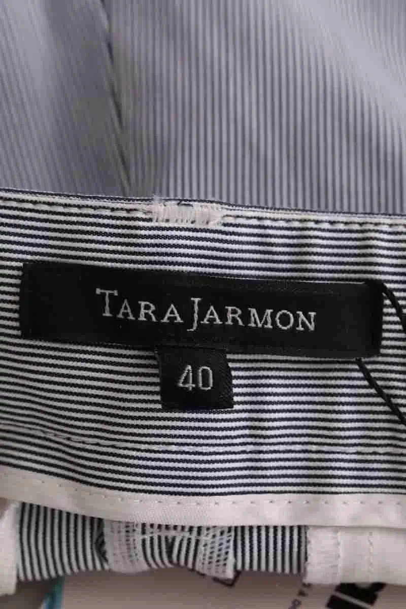 Pantalon Tara Jarmon Bleu en Coton