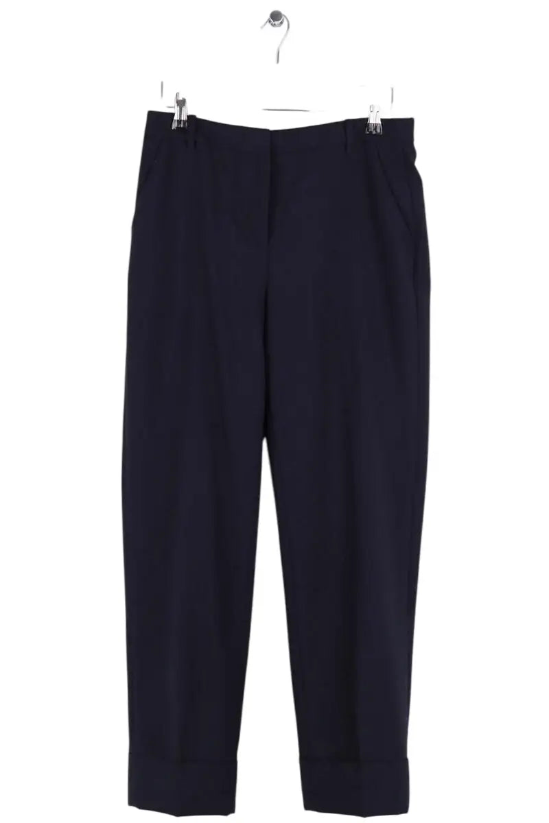 Pantalon Tara Jarmon Marine en Laine, taille S - Seconde Main