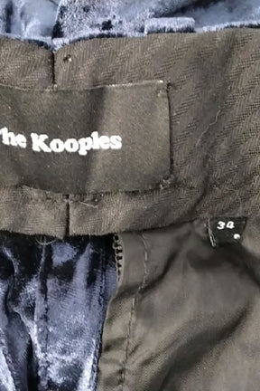Pantalon The Kooples Marine en Polyester