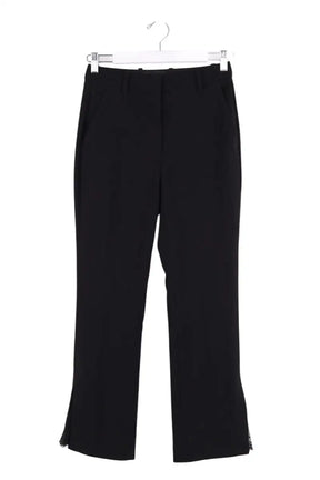Pantalon The Kooples Noir en Synthétique, taille XS - Seconde Main