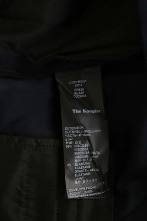 Pantalon The Kooples Noir en Viscose
