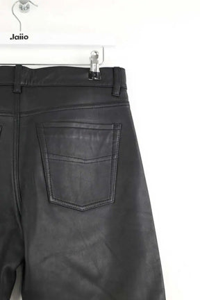 Pantalon Zadig & Voltaire John leather black pants Noir en Cuir