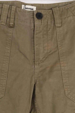Pantalon Zadig & Voltaire Kaki en Coton