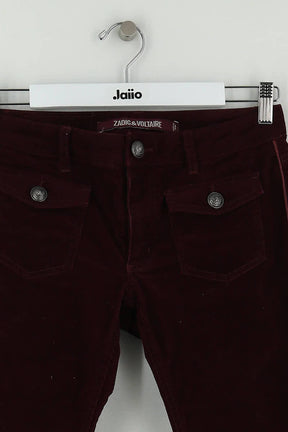 Pantalon Zadig & Voltaire Violet en Coton