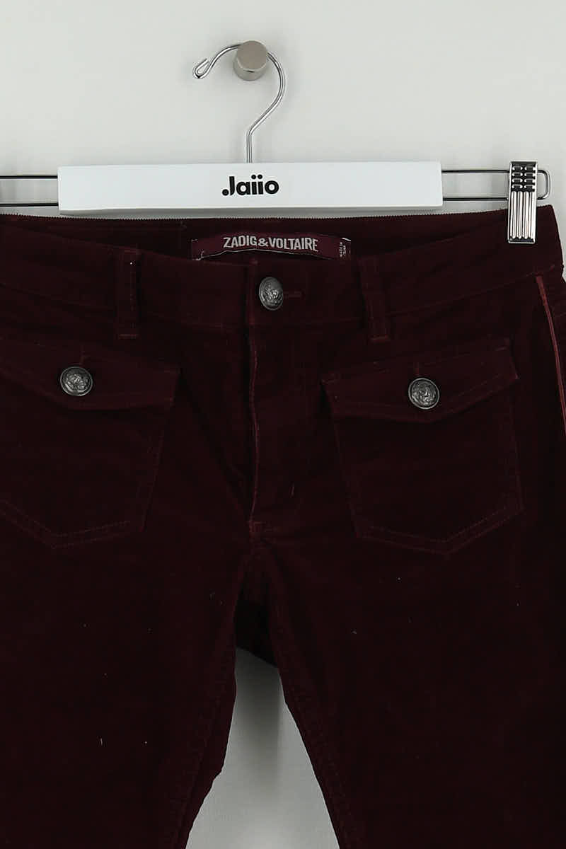 Pantalon Zadig & Voltaire Violet en Coton