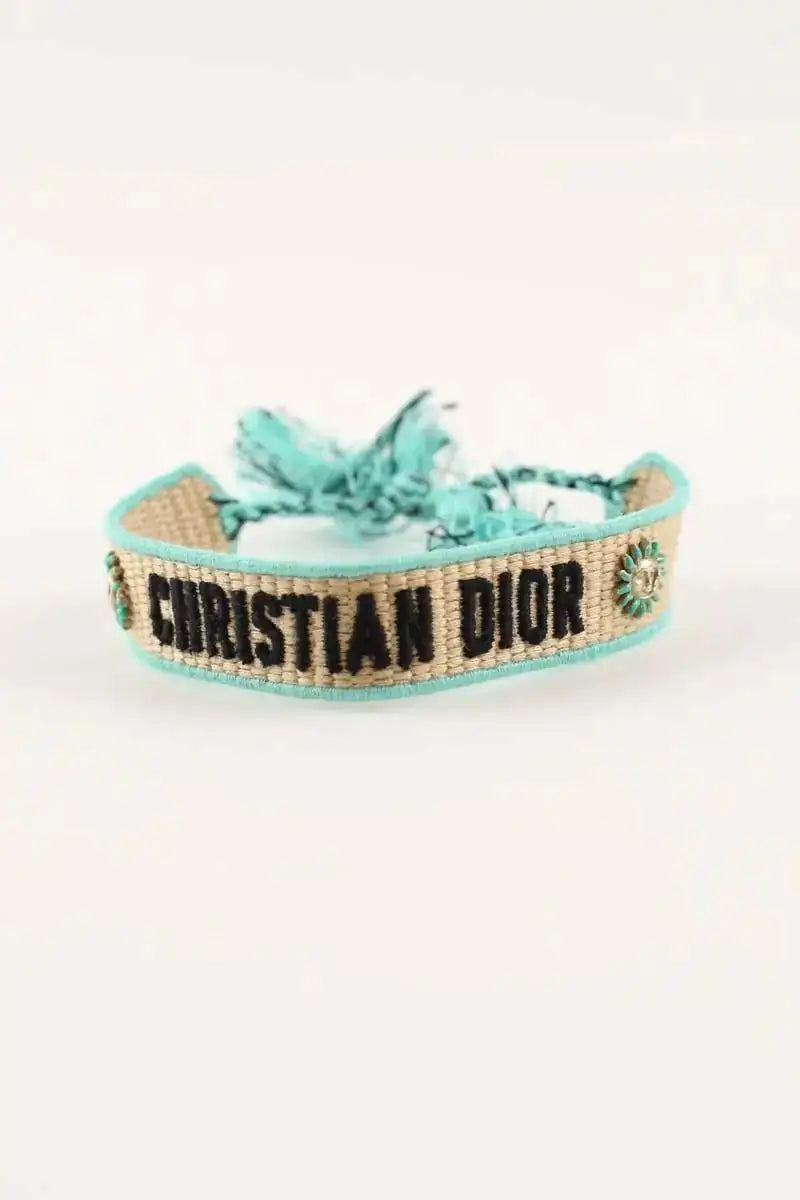 Paréo Dior Vert en Coton