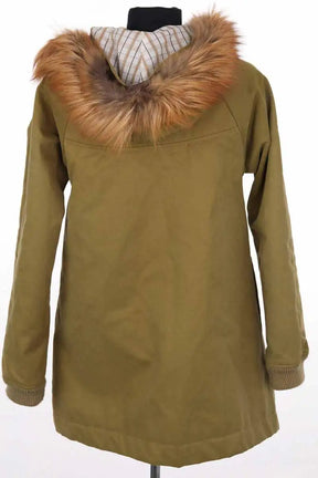 Parka APC Kaki en Coton