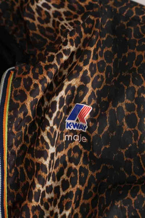 Parka de pluie réversible  K-Way Noir en Polyester