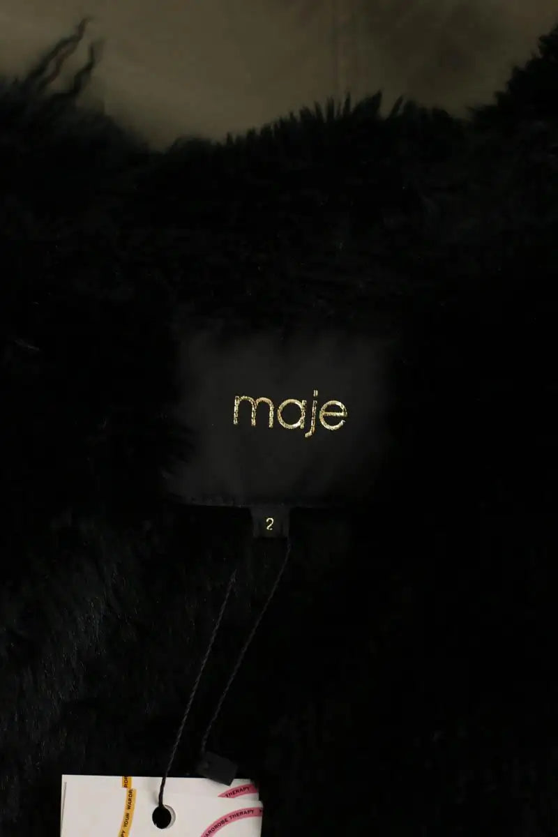Parka Maje Kaki en Coton