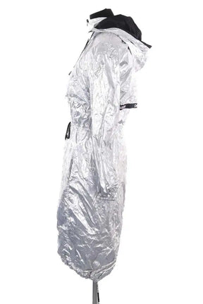 Parka Paco Rabanne Argent en Coton