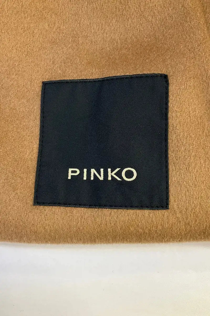 Parka Pinko Camel en Laine