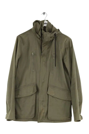 Parka Sandro Kaki en Coton, taille S - Seconde Main