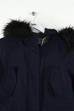 Parka The Kooples Bleu en Coton