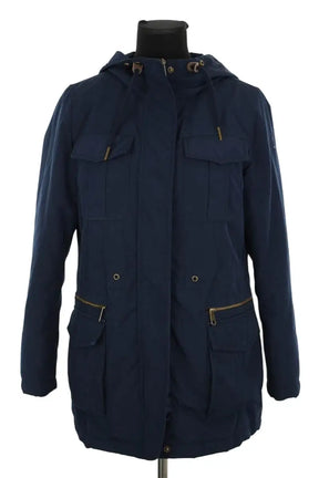 Parka Tommy Hilfiger Bleu en Synthétique, taille S - Seconde Main