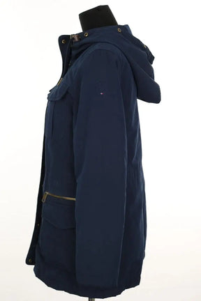 Parka Tommy Hilfiger Bleu en Synthétique