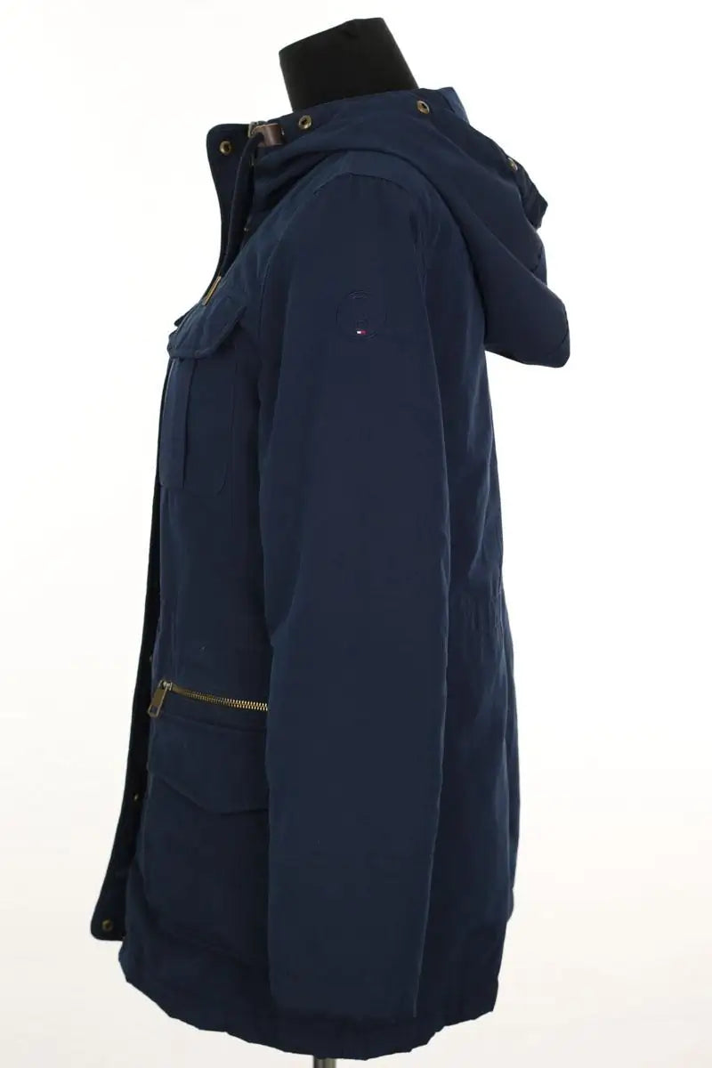Parka Tommy Hilfiger Bleu en Synthétique