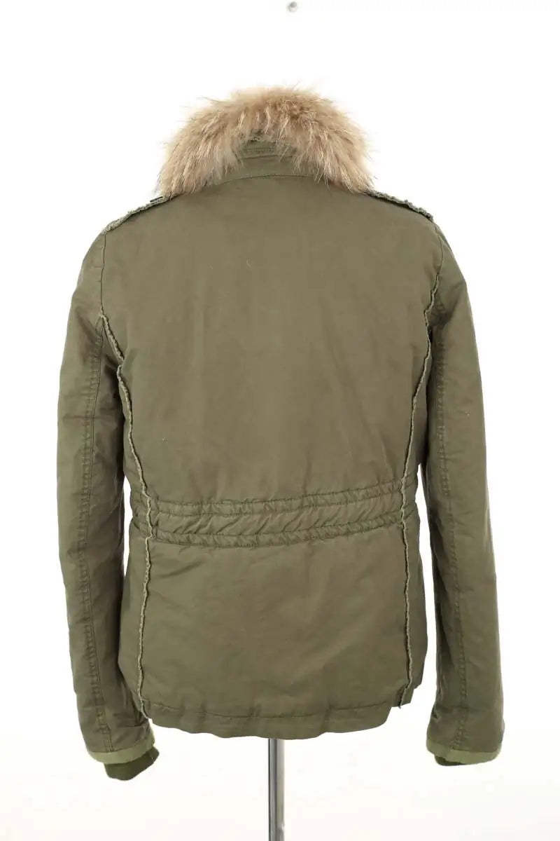 Parka Zadig & Voltaire Military jacket Kaki en Synthétique