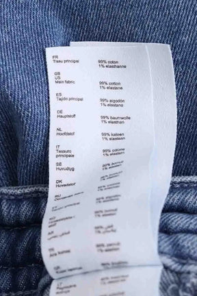 Jean bootcut Maje Bleu en Coton
