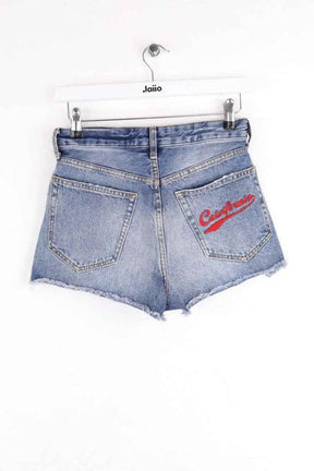 Mini short Ba&Sh Bleu en Coton