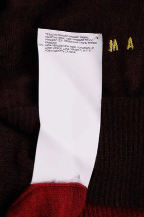Pull Marni Bordeaux en Laine