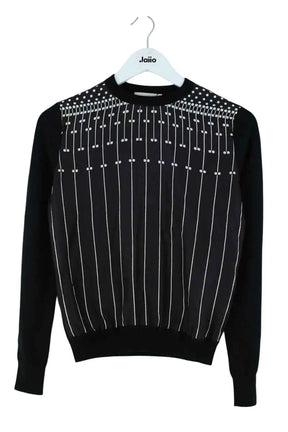 Pull Carven Noir en Laine, taille S - Seconde Main