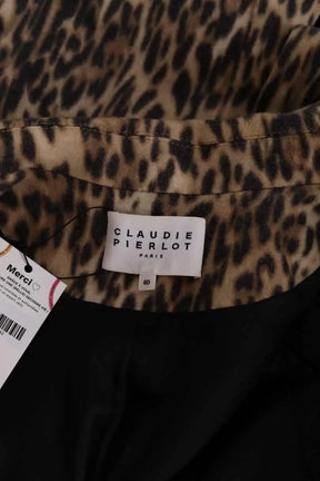 Peacoat Claudie Pierlot Beige en Laine