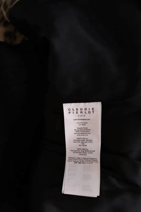 Peacoat Claudie Pierlot Beige en Laine