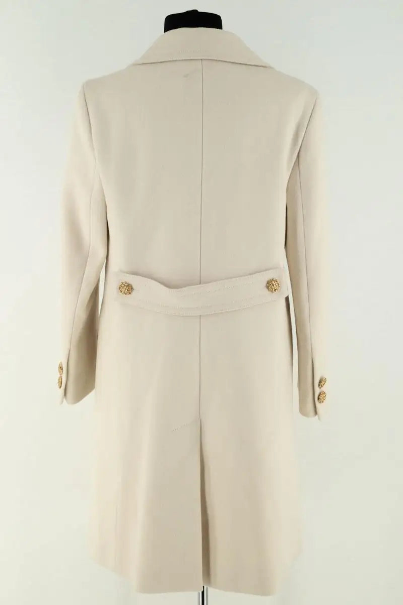 Peacoat Gucci Beige en Laine