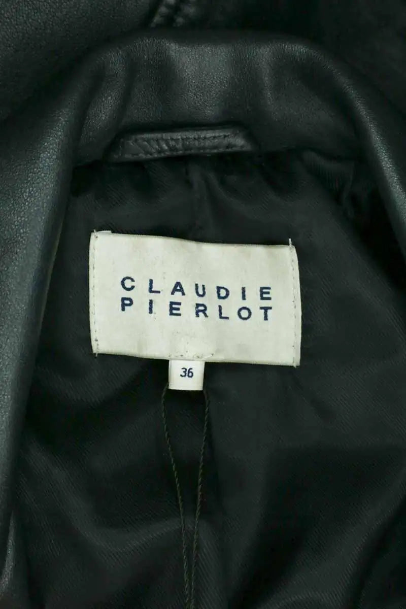 Perfecto cuir  Claudie Pierlot Noir en Cuir