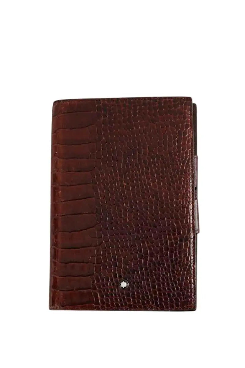 Petite maroquinerie Montblanc Marron en Cuir - Seconde Main