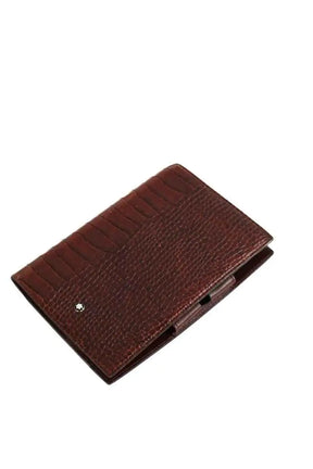 Petite maroquinerie Montblanc Marron en Cuir