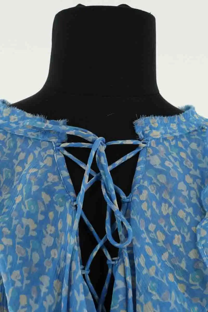 Blouse The Kooples Bleu en Soie