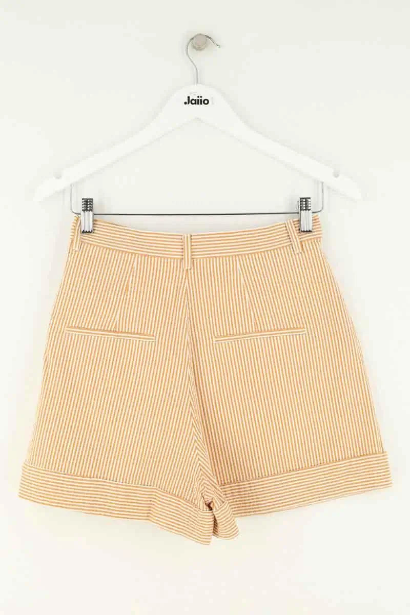 Bermuda Soeur Orange en Coton
