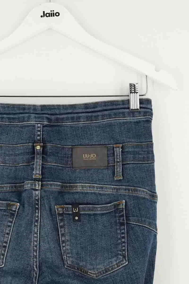 Jean slim Liu Jo Bleu en Coton