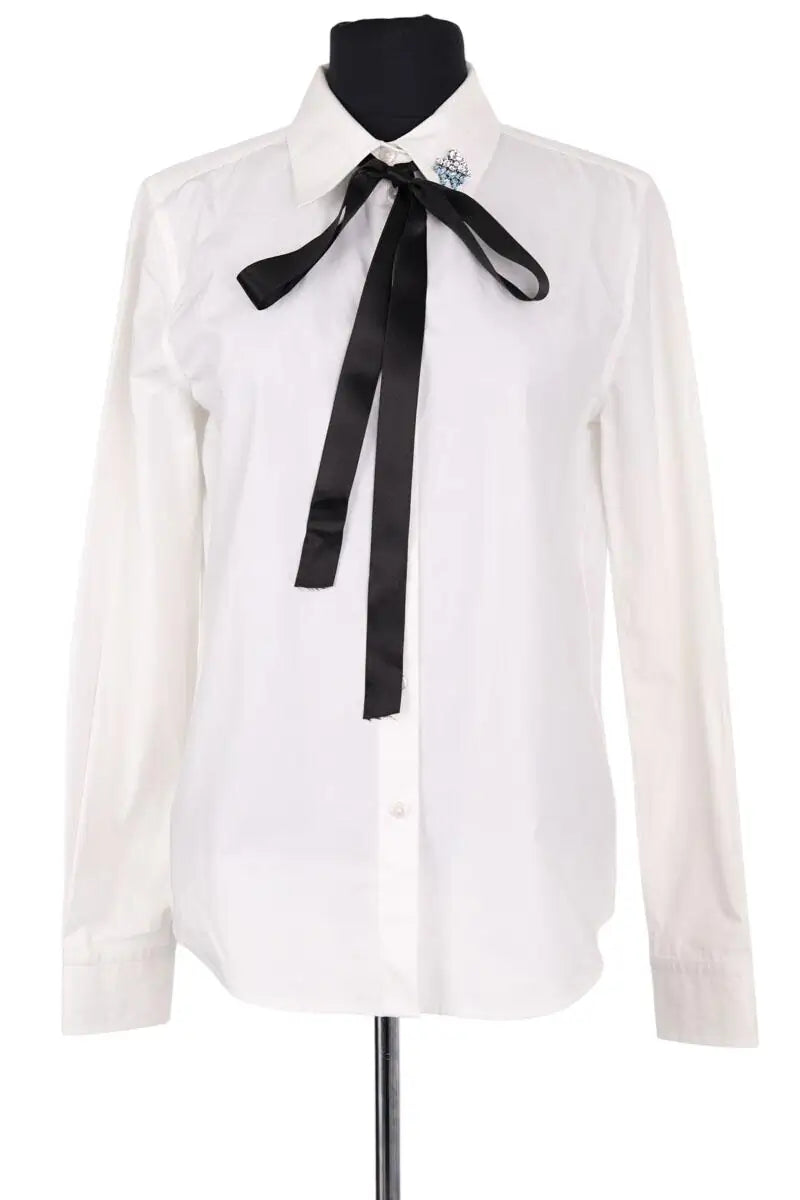 Chemise Marc Jacobs Blanc en Coton, taille M - Seconde Main