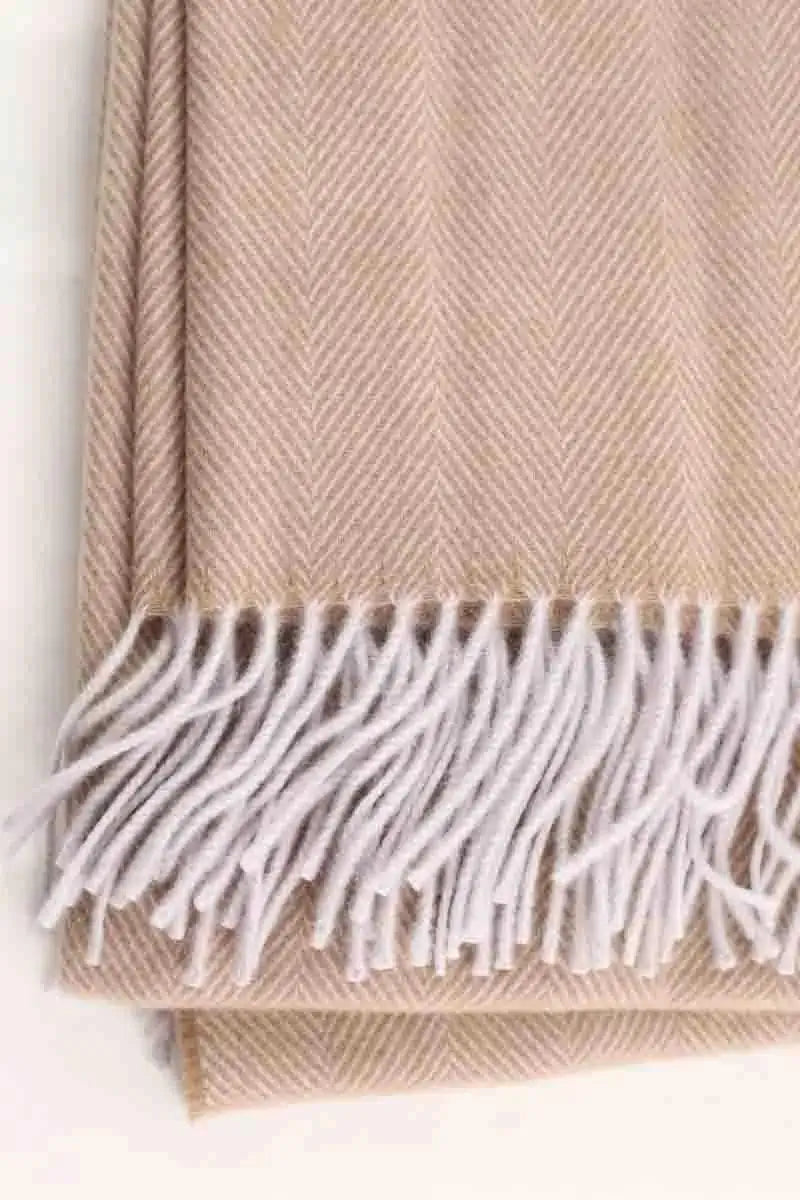 Plaid Frette Beige en 
