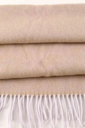 Plaid Frette Beige en 