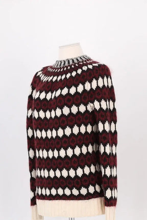 Pull Gucci Bordeaux en Laine