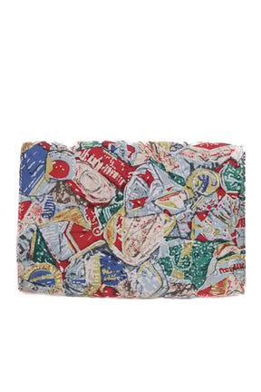 Pochette Alaïa cuir imprime cesar Multicolore en Cuir