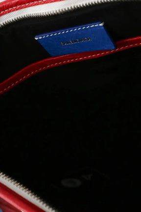 Pochette Balenciaga Rouge en Cuir