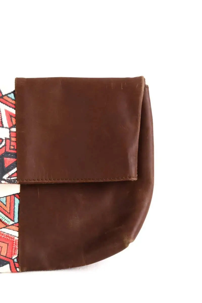 Pochette Ba&Sh Marron en Cuir