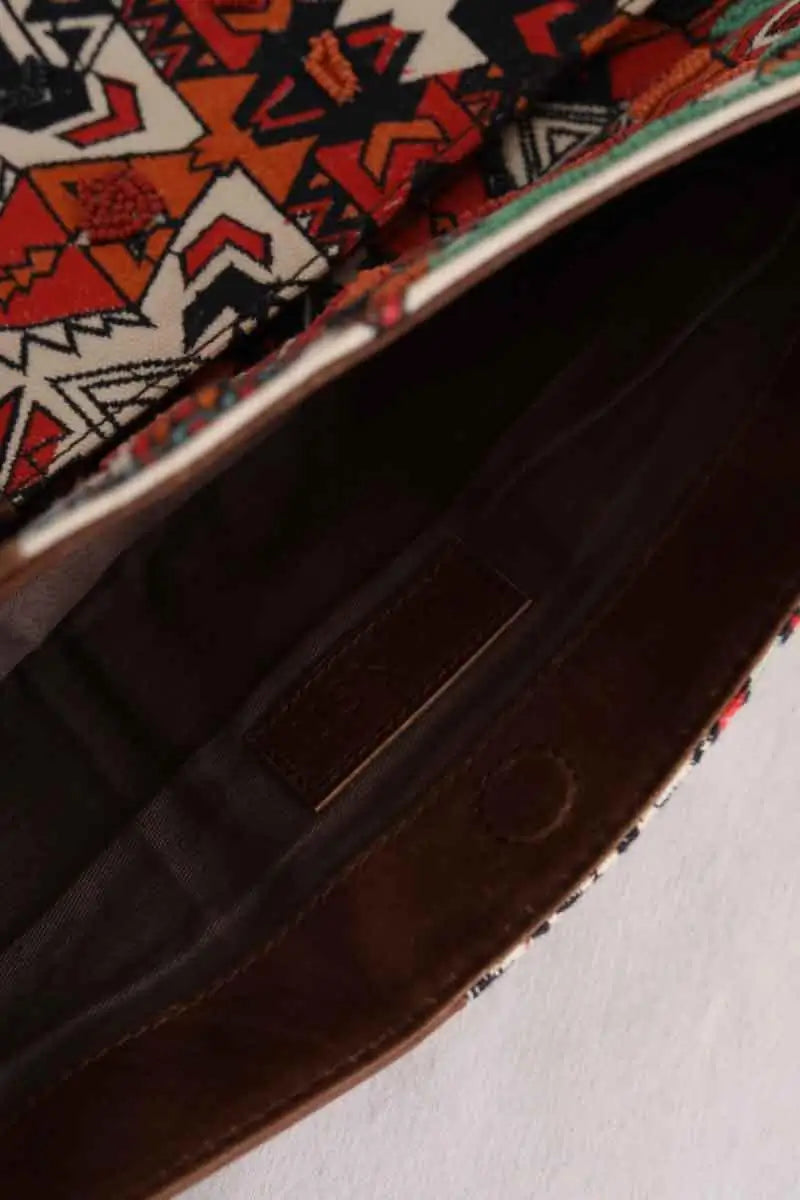 Pochette Ba&Sh Marron en Cuir