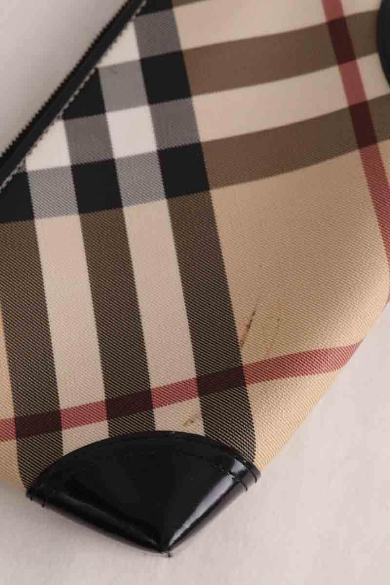 Pochette Burberry Beige en Cuir