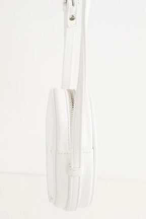 Pochette Courrèges Blanc en Cuir