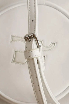 Pochette Courrèges Blanc en Cuir