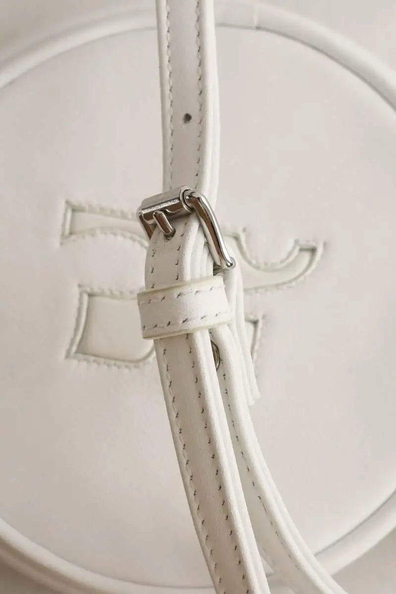 Pochette Courrèges Blanc en Cuir