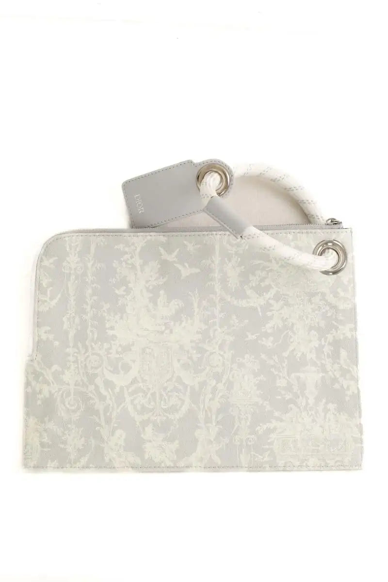 Pochette Dior Gris en Tissu